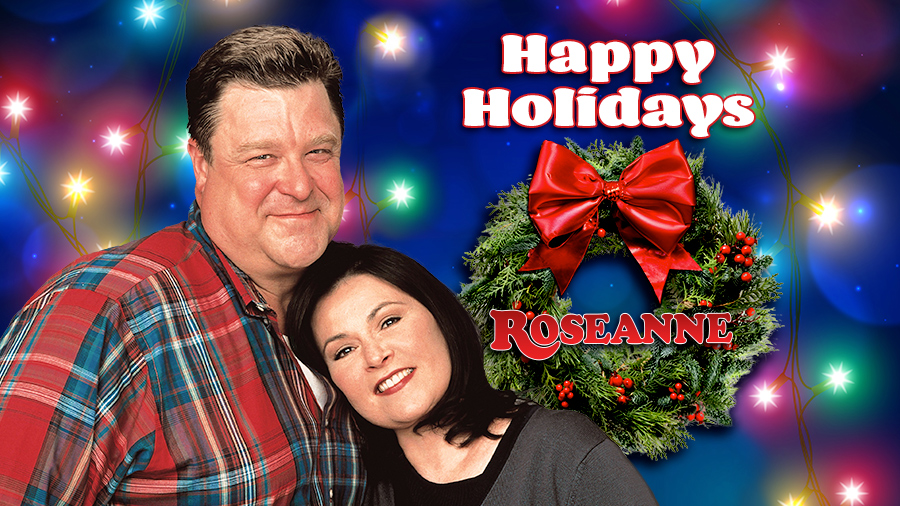 The Roseanne Show wishing you a Happy Holiday Season!!